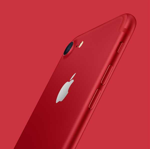 Red iPhone 7, nuovo iPad 9.7 e iPhone SE aggiornato ora disponibili