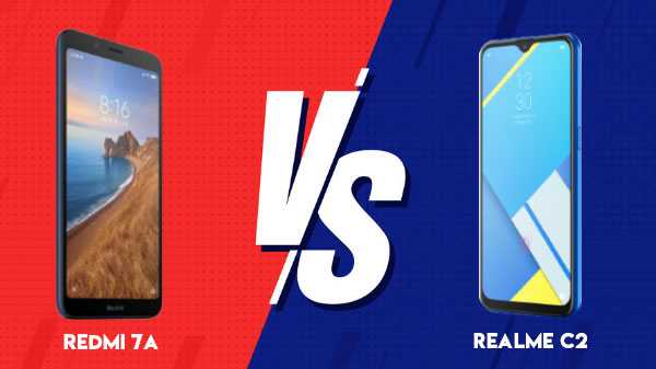 Comparaison entre Redmi 7A et Realme C2 - Comparaison des prix, de l'affichage, de la caméra, du processeur et des spécifications