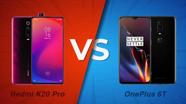 Redmi K20 Pro versus OnePlus 6T Dat is de beste smartphone onder Rs. 30.000 in India?