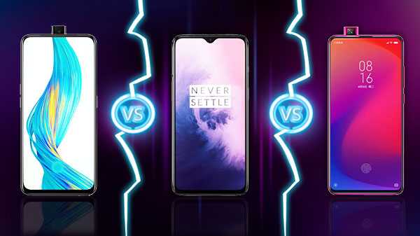 Redmi K20 Pro versus OnePlus 7 versus Realme X - wat een goede koop is