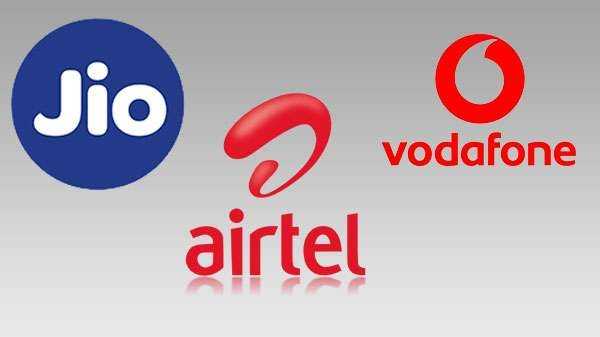 Reliance Jio Vs Airtel Vs Vodafone 1GB Piani giornalieri prepagati dati confrontati