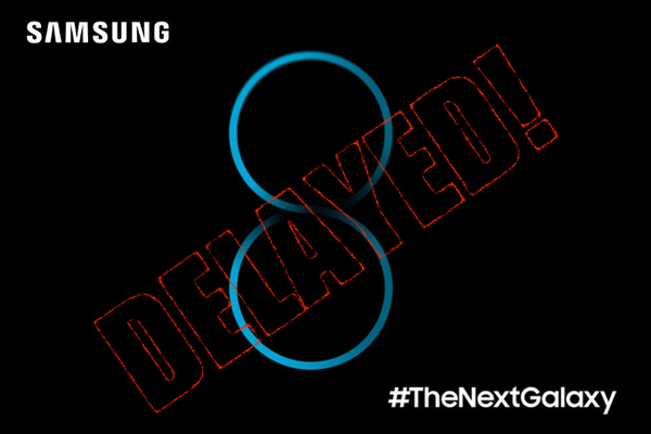 Samsung försenar Galaxy S8 efter Note 7-bränder