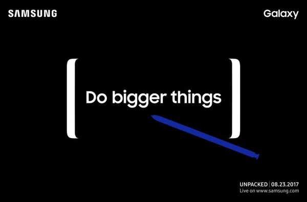Samsung presenterà l'ultimo dispositivo multitasking il 23 agosto