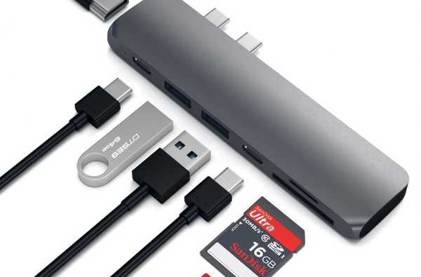 Der neue Hub von Satechi bietet Ihrem MacBook Pro Anschlüsse für USB, 4K HDMI, SD / microSD und mehr