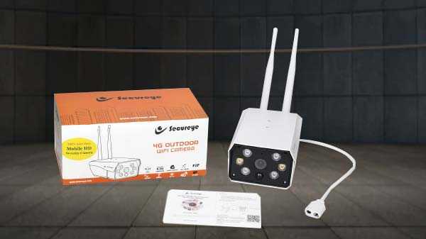 Secureye SIP-2HDG-W40 4G bewakingscamera voor buiten Een digitale waakhond