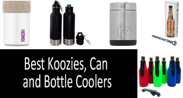 Seis mejores Koozies, refrigeradores de latas y botellas para mantener su cerveza o bebida refrigerada