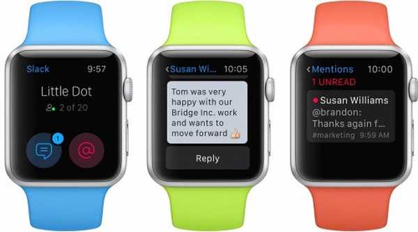 Slack extrait l'application Apple Watch de la dernière mise à jour