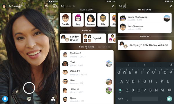 Snapchat lanceert universeel zoeken voor verbeterde navigatie