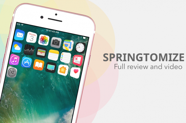 Springtomize 4 review novo recurso Profiles torna este ajuste ainda mais poderoso