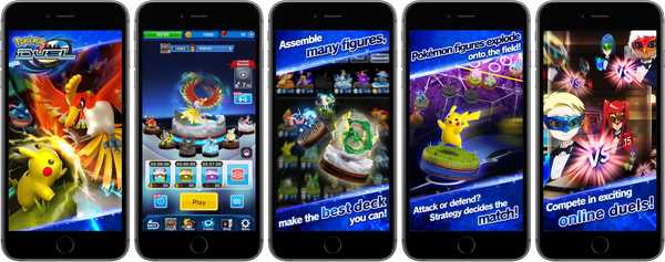 Se lanza el juego de estrategia Pokémon Duel para iPhone y iPad