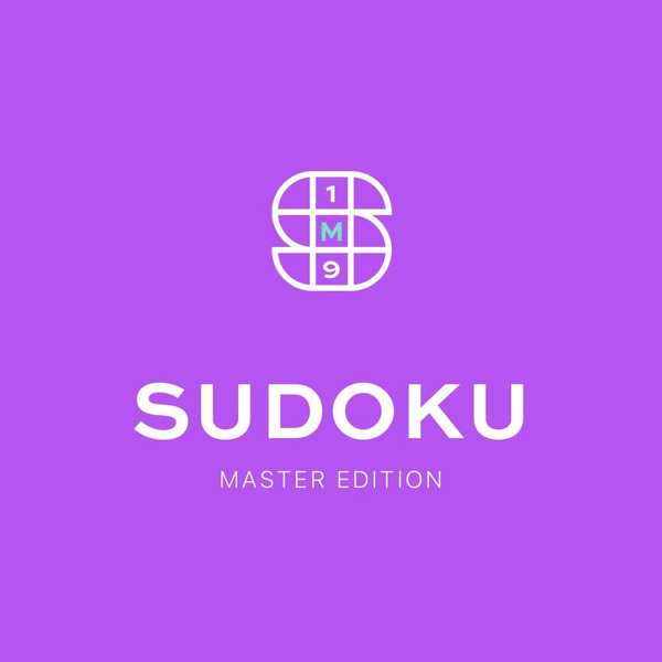 Sudoku Master Edition es una opción de diseño limpio para los fanáticos de los rompecabezas
