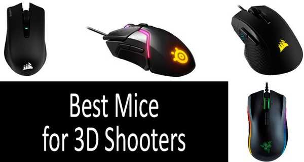 Cei mai buni șoareci pentru fotografii 3D din 2020