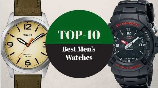 Os 10 melhores relógios masculinos mais vendidos