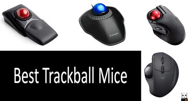 TOP-10 der besten kabellosen Trackball-Mäuse