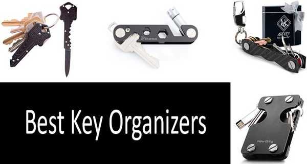 TOP 12 mejores organizadores clave | No más jingles en los bolsillos Organice sus llaves de manera compacta