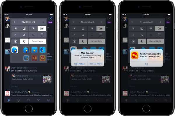 Twitterrific for iOS får lyddemping av klienter, tre nye appikoner, jevnere rulling og andre fordeler