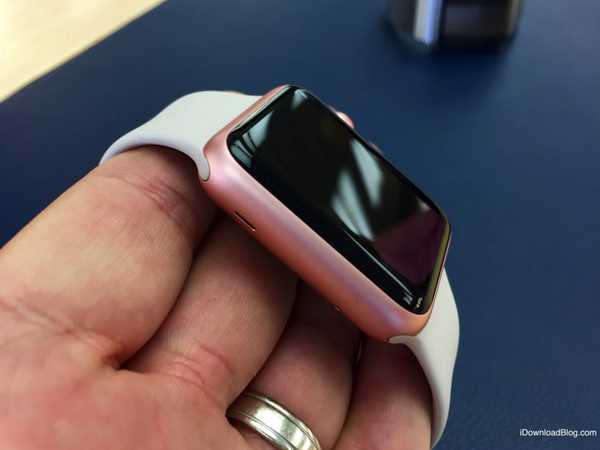Två nya ytor kommer till Apple Watch Blush Gold aluminium & Gray keramik