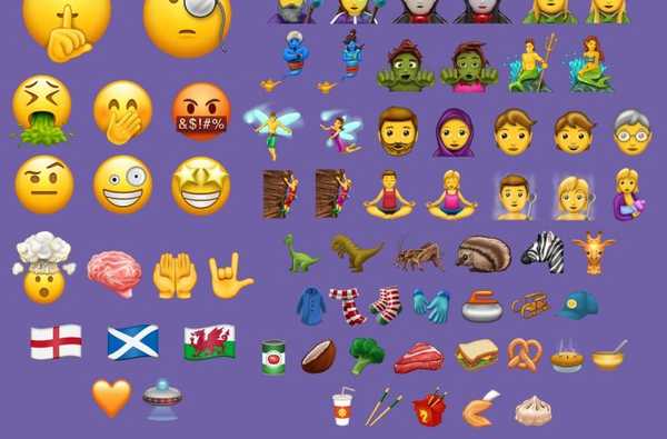 Unicode 10 offre 56 nouveaux emoji, y compris t-rex, vampire, soucoupe volante, visage fou, tarte et plus