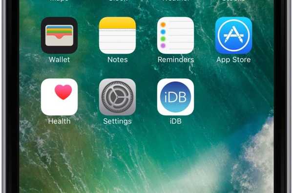 UpsideBoard permite la orientación 'al revés' en la pantalla de inicio de su iPhone