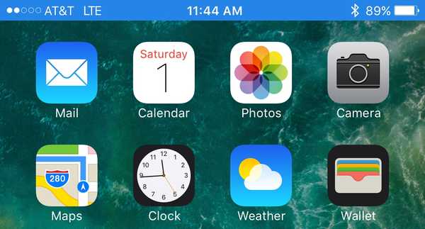 UsageBarX modifica la barra de actividad torpe en su iPhone o iPad