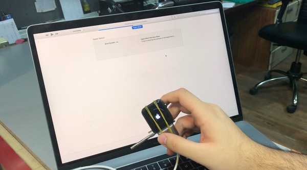 Vídeo Apple Watch processo de restauração com a ferramenta iBus