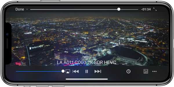 VLC para iOS obtiene soporte completo para video 4K H.265 y pantalla para iPhone X
