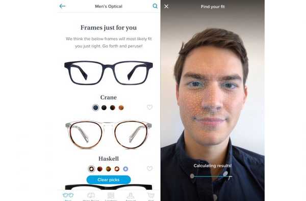 Warby Parker está utilizando la cámara del iPhone X para medir tu rostro y recomendar gafas