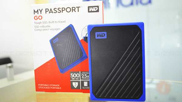 Experiência com a revisão de SSD do WD My Passport Go Redefinição da portabilidade