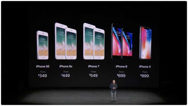 Med iPhone X er slutten av iPhone-moniker nær