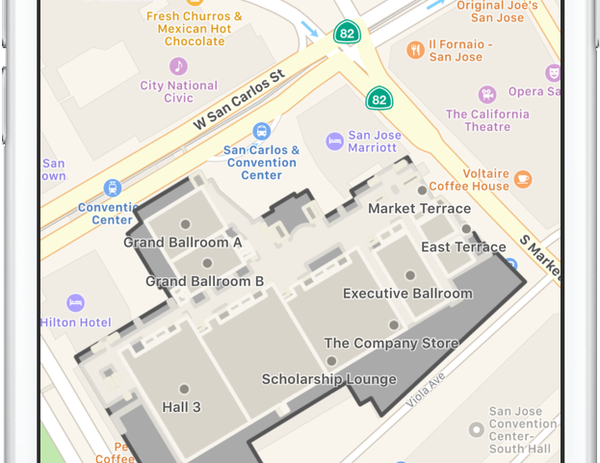 La aplicación WWDC se actualizó con listas de reproducción de video seleccionadas, lugares interactivos y mapas de calles y más