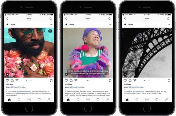 Sie können Apple jetzt auf Instagram folgen, um an der Kampagne Shot on iPhone teilzunehmen