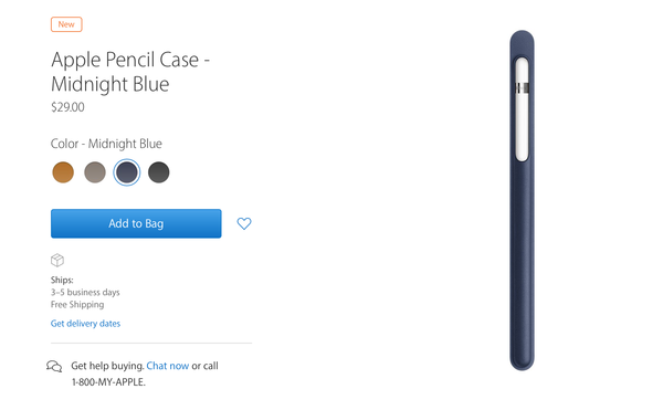 Sekarang Anda dapat melindungi Pensil Apple Anda dengan kotak Pensil Apple sendiri