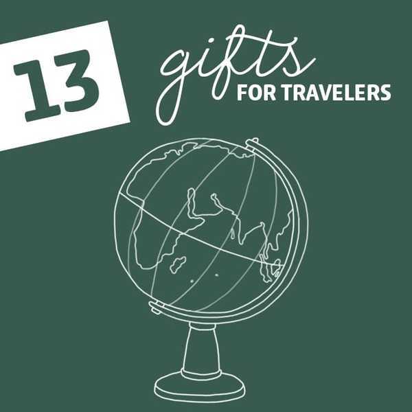 13 unika gåvor för resenärer