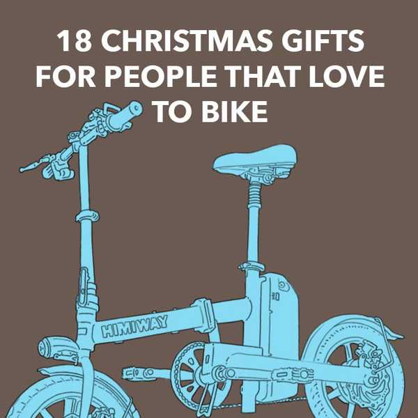 18 julklappar för människor som älskar att cykla
