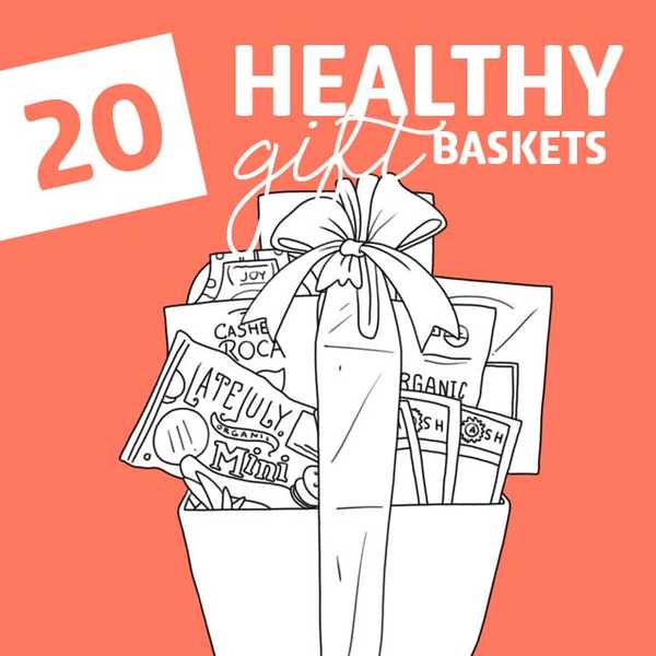 20 canastas de regalos saludables para nutrirlos y alimentarlos