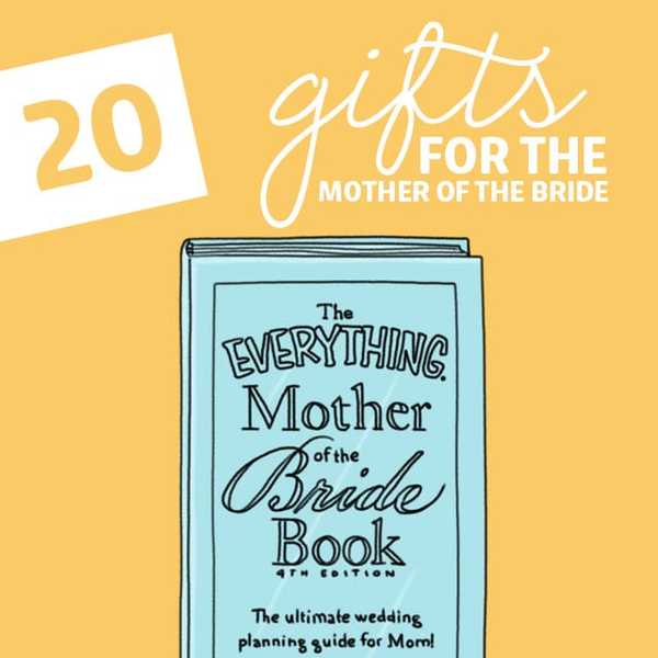 20 regalos pensativos para la madre de la novia
