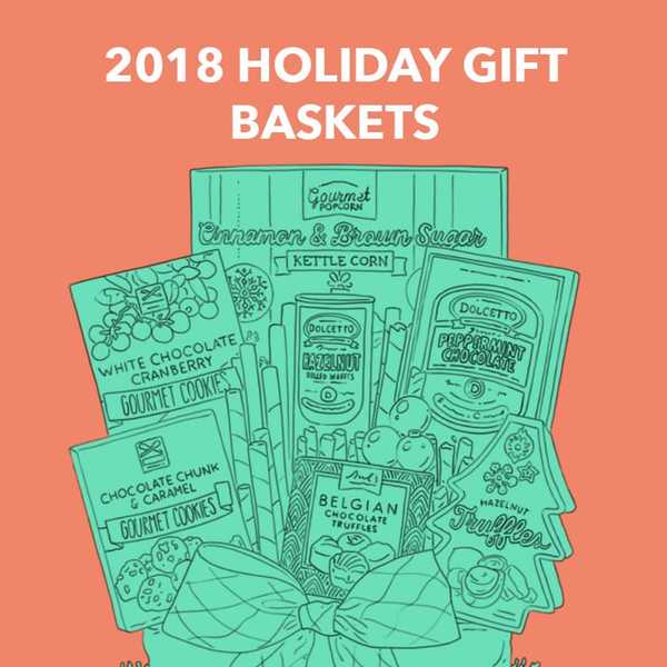 2018 Holiday Gift Baskets - 39 Christmas Gift Baskets untuk Semua Anggaran