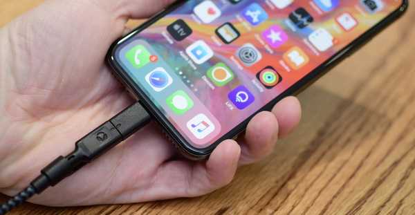 2019 iPhones zeiden dat ze toch de Lightning-poort behouden en verzenden met de kleine 5W power brick
