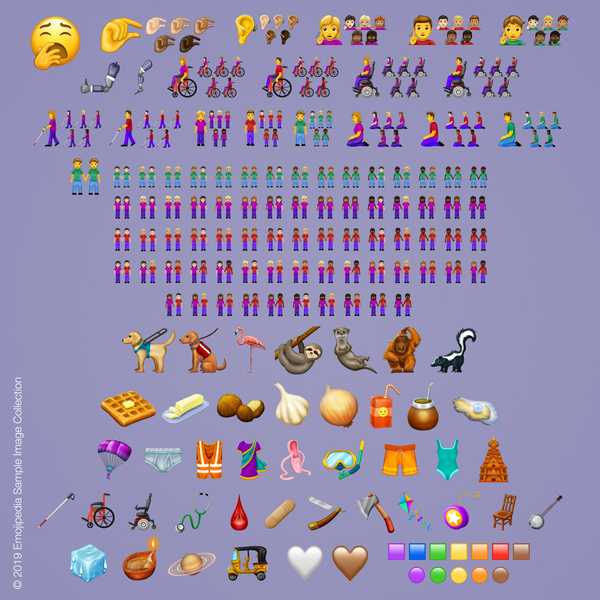 230 nouveaux emojis arrivent en 2019, dont un coeur blanc très demandé