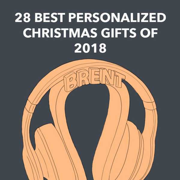 28 beste personlige julegaver fra 2018