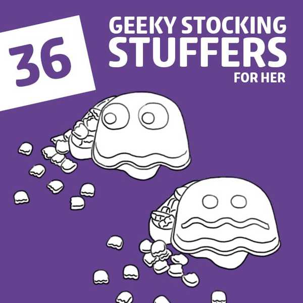 36 Geeky Stuffers per lei