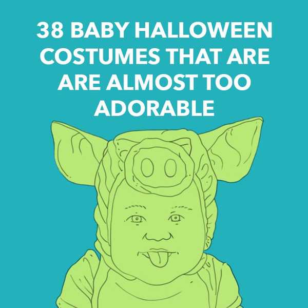 38 Costumes d'Halloween pour bébés qui sont presque trop adorables (OMG)