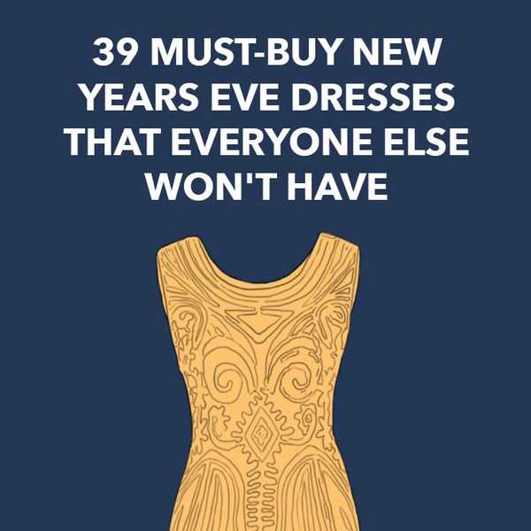 39 Must-Buy nyårsaftonklänningar som alla andra inte kommer att ha