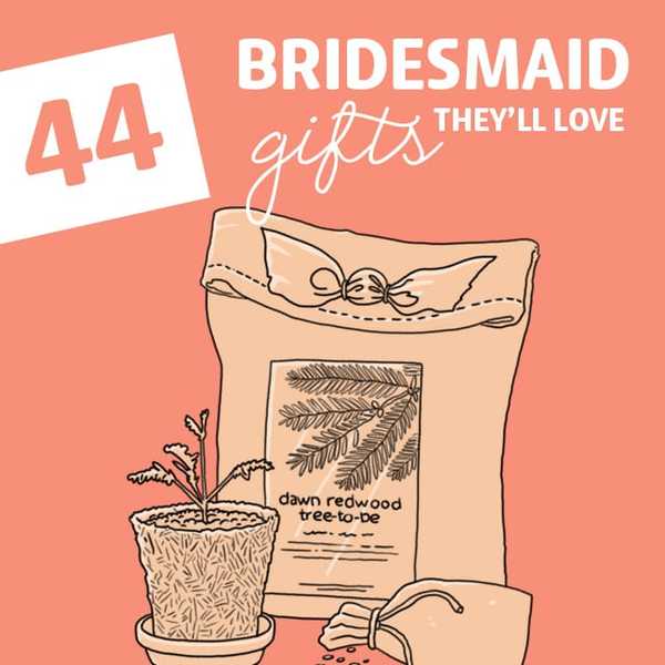 44 bruidsmeisje geschenken die ze zullen houden