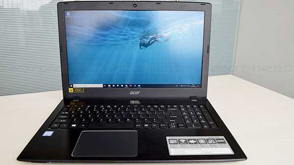 Acer Aspire E15 (E5-567-36QR) granskning Framtidsklar bärbar dator på startnivå