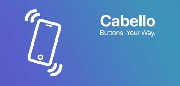 Lägg till anpassade ljud och haptisk feedback till din telefons fysiska knappar med Cabello