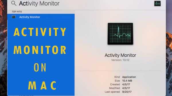 Alt du trenger å vite om Activity Monitor på Mac