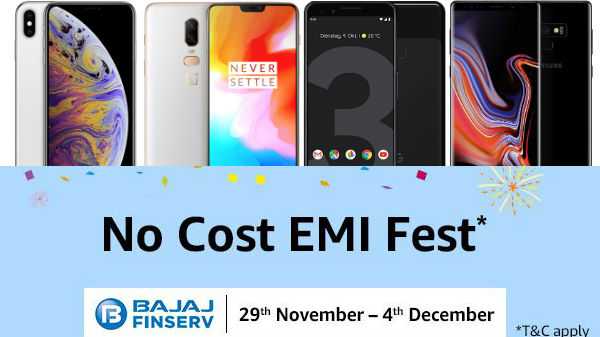 Amazon EMI Fest (nu 30 tot 5 december) Ontvang verleidelijke aanbiedingen op nieuwe smartphones