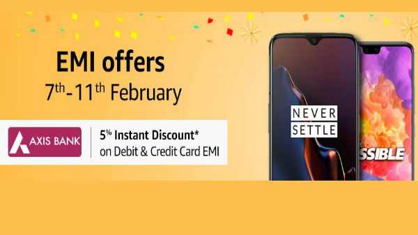 Amazon EMI Offer Dapatkan diskon menarik untuk smartphone baru