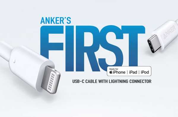 Anker's MFi-gecertificeerde Lighting to USB-C-kabels arriveren op 20 februari, pre-orders nu live